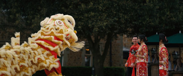 Fawsley Hall wedding film.